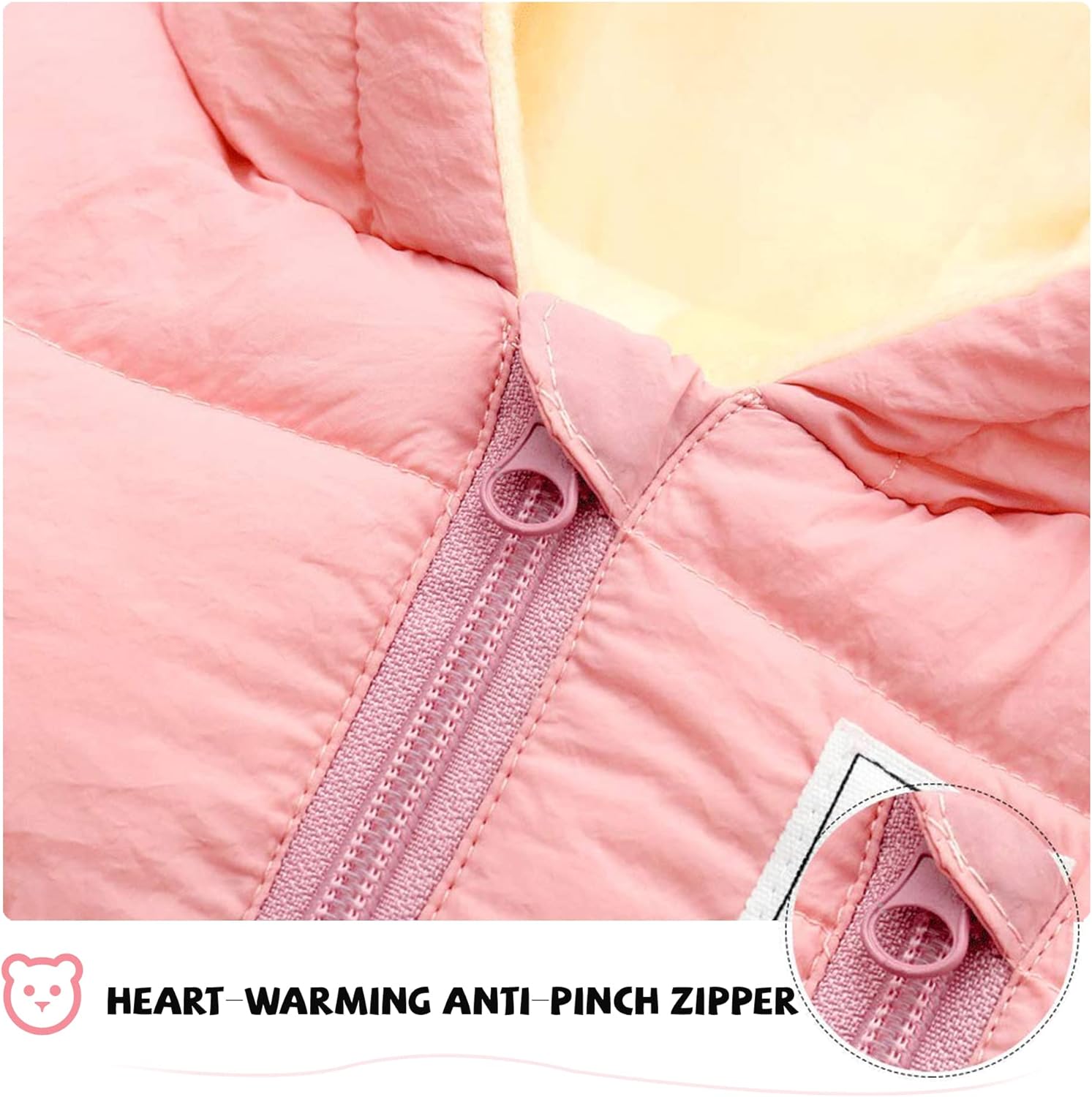 XMWEALTHY Baby Clothes Newborn Boy Girl Snowsuit Winter Coats Infant Jumpsuit Bodysuits Registry Essentials Stuff Gift - Image 4